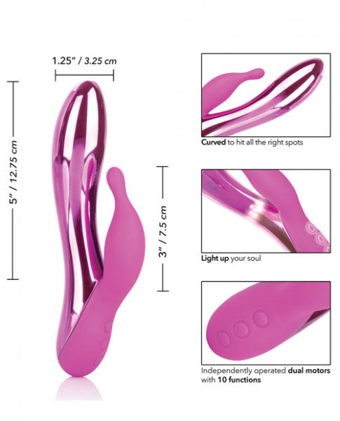 Dazzled Radiance Rabbit Style Vibrator Pink | SexToy.com