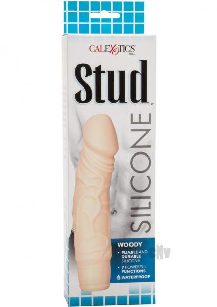 Silicone Studs Woody Ivory Beige Vibrator | SexToy.com