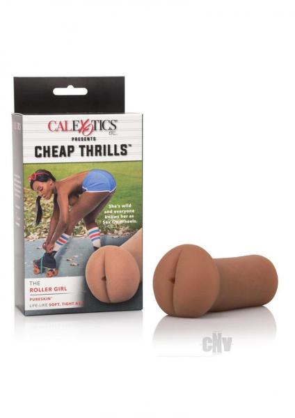 Cheap Thrills The Roller Girl Soft Tight Ass Brown Stroker | SexToy.com