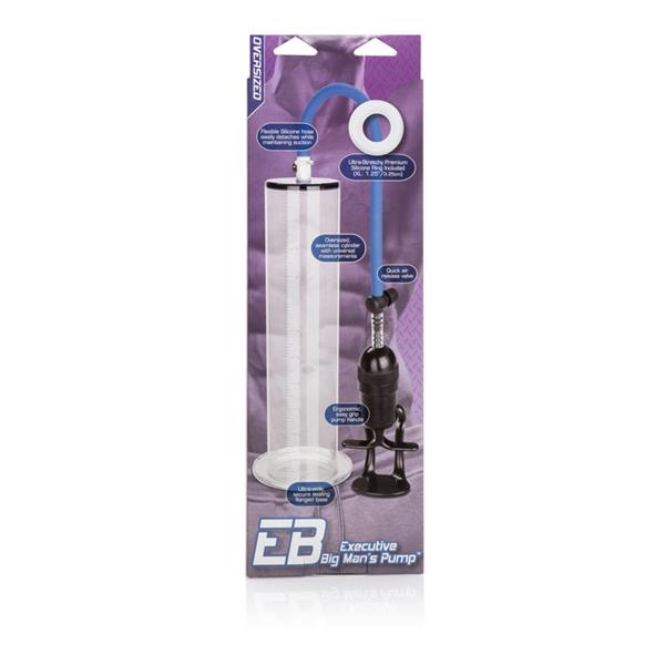 Executive Big Man's Pump Clear | SexToy.com