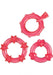 Magic C Rings Set Of 3 Red | SexToy.com