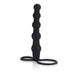 Silicone Love Rider Beaded Dual Penetrator Black | SexToy.com