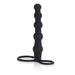 Silicone Love Rider Beaded Dual Penetrator Black | SexToy.com