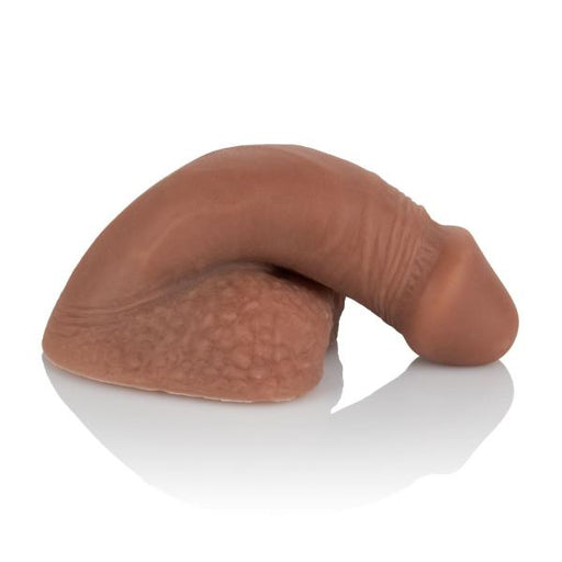 Packer Gear 4 inches Silicone Packing Penis Brown | SexToy.com