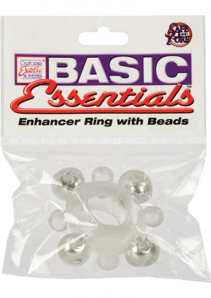 Enhancer Ring With Beads | SexToy.com