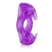 Wireless Rockin Rabbit Vibrating Ring Purple | SexToy.com