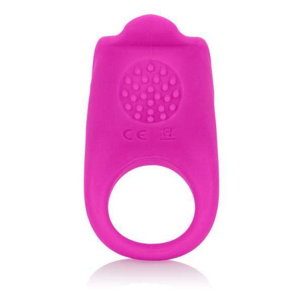 Teasing  Enhancer Ring Silicone Rechargeable Pink | SexToy.com