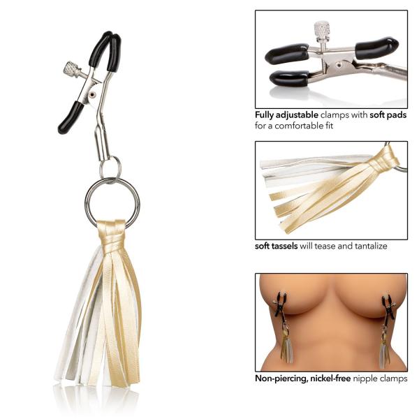 Nipple Play Playful Tassels Nipple Clamps | SexToy.com