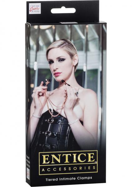 Entice Tiered Intimate Nipple Clamps | SexToy.com