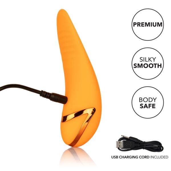 California Dreaming Hollywood Hottie Orange Vibrator | SexToy.com