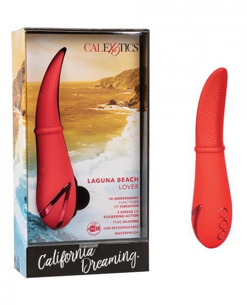 California Dreaming Laguna Beach Lover Red Vibrator | SexToy.com