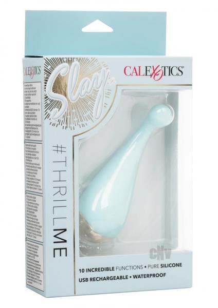 Slay Thrill Me Blue Finger Vibrator | SexToy.com