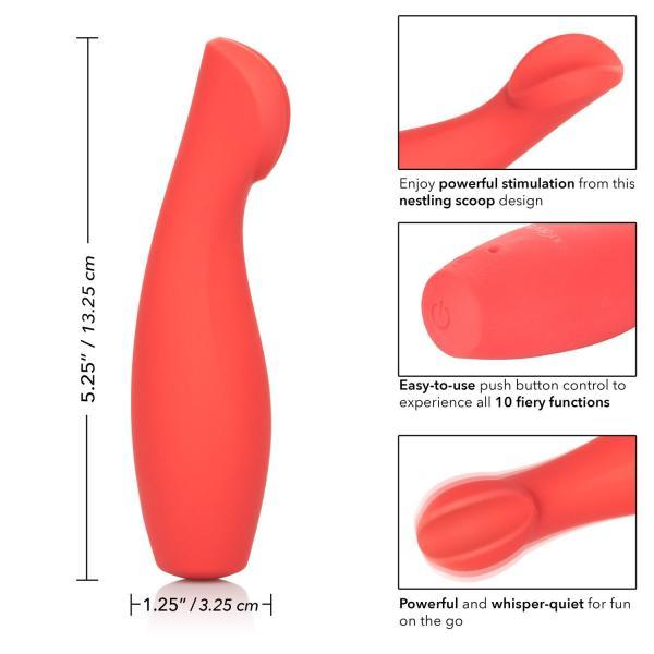 Red Hots Ignite Clitoral Flickering Massager | SexToy.com