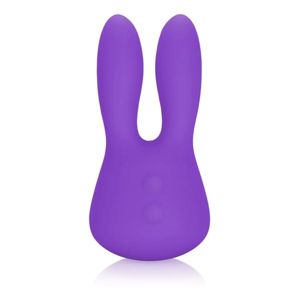 Mini Marvels Marvelous Silicone Bunny Massager - Purple | SexToy.com