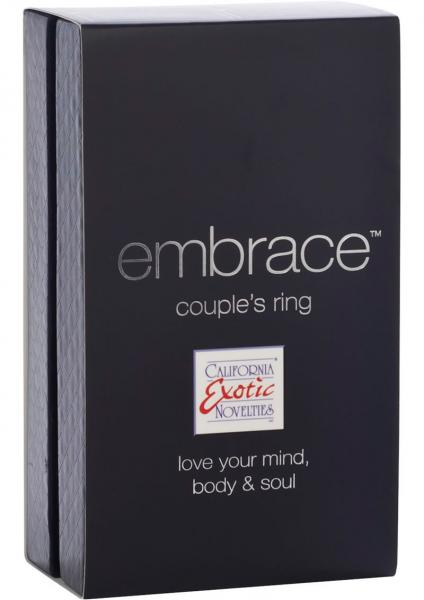 Embrace Couples Ring Silicone Cockring Waterproof Grey | SexToy.com