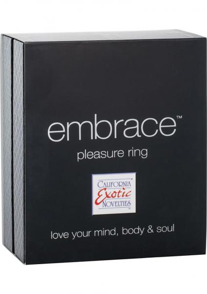 Embrace Pleasure Ring Silicone Vibrating Cockring Waterproof Pink | SexToy.com
