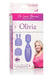 Dr Laura Berman Olivia Mini Massager with 2 Attachments | SexToy.com