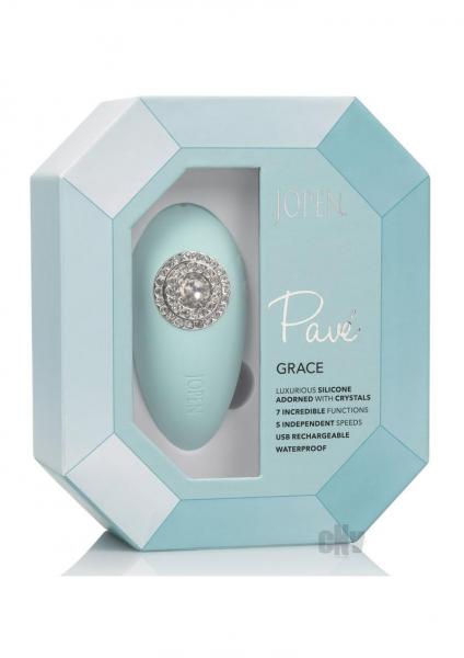 Pave Grace Green Mini Palm Sized Massager | SexToy.com