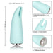 Pave Diana Travel Size Clitoral Vibrator Green | SexToy.com