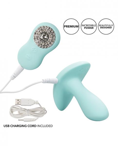 Jopen Pave Audrey Tapered Anal Stimulator Teal | SexToy.com