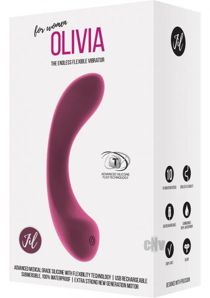 Jil Olivia Flexible Vibrator | SexToy.com