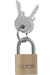 Bondo Hardware Brass Padlock .75 Inch | SexToy.com