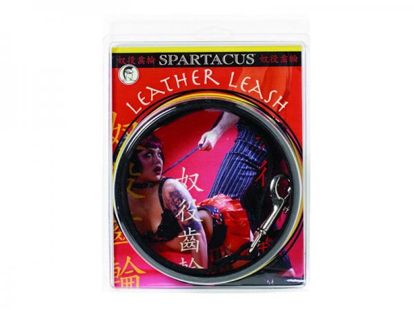 Extremeline Leather Leash 4 Ft - Black | SexToy.com