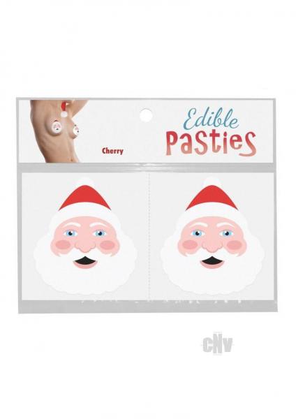 Edible Body Pasties - Cherry Santa Face | SexToy.com