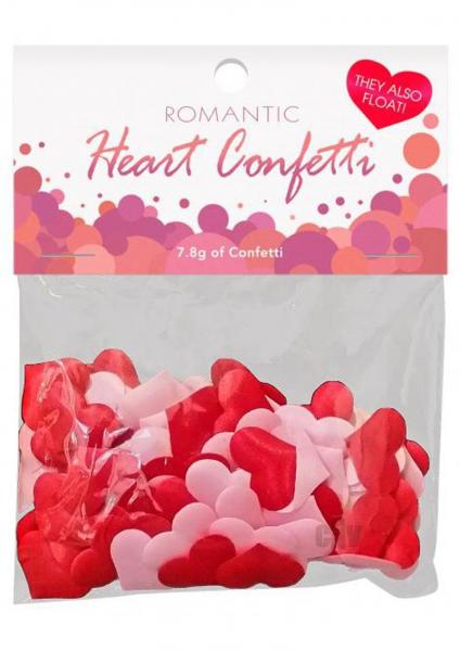 Romantic Heart Confetti Red, Pink | SexToy.com
