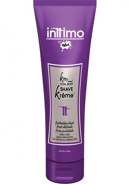 Wet Inttimo Rash Free Total Body Shave Cream For Men Forbidden Fruit 2.8 Ounce | SexToy.com