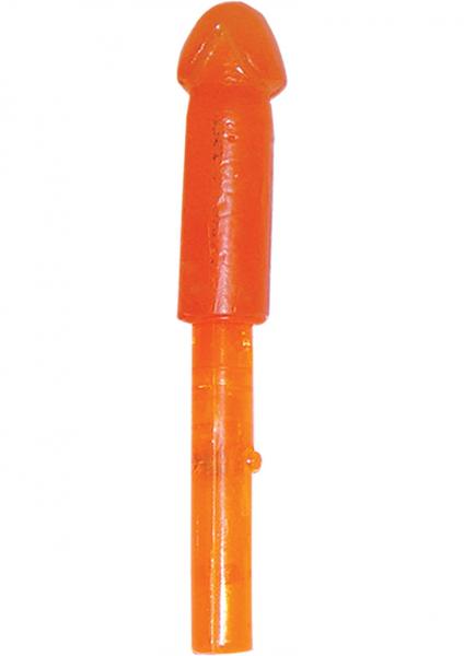 Dicky Licky Light Up Penis Lollipop Orange | SexToy.com