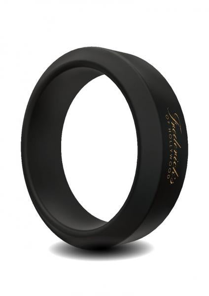 Frederick's of Hollywood Silicone Stamina Ring Black | SexToy.com
