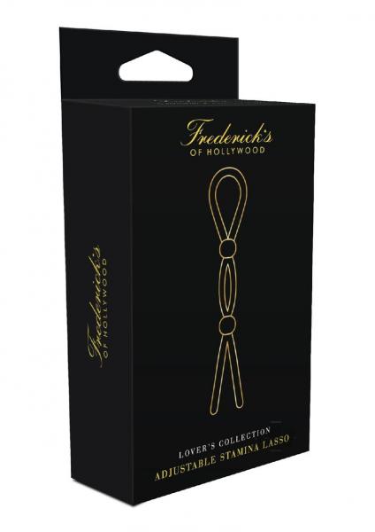 Frederick's of Hollywood Adjustable Stamina Lasso Black | SexToy.com