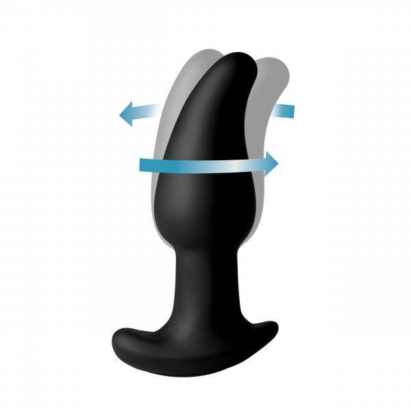 Gyro-m 10x Curved Rimming Plug With Remote Control | SexToy.com