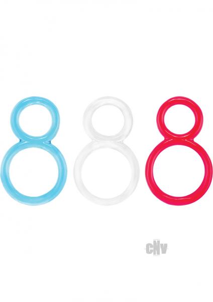 Ofinity Assorted Colors 6 Rings Box | SexToy.com