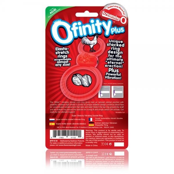 Screaming O Ofinity Plus Red Ring Loose | SexToy.com