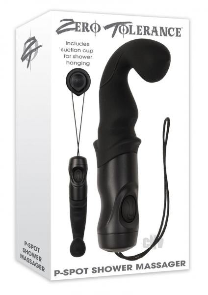 P-Spot Shower Massager Black | SexToy.com