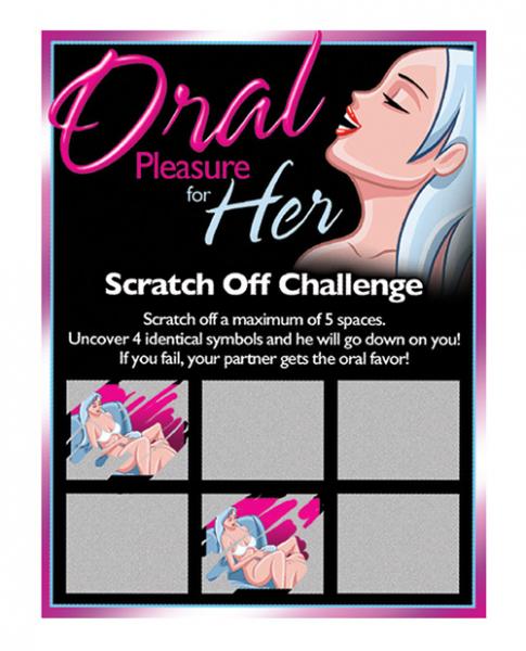 Oral Pleasure For Her Scratch Off Challenge | SexToy.com