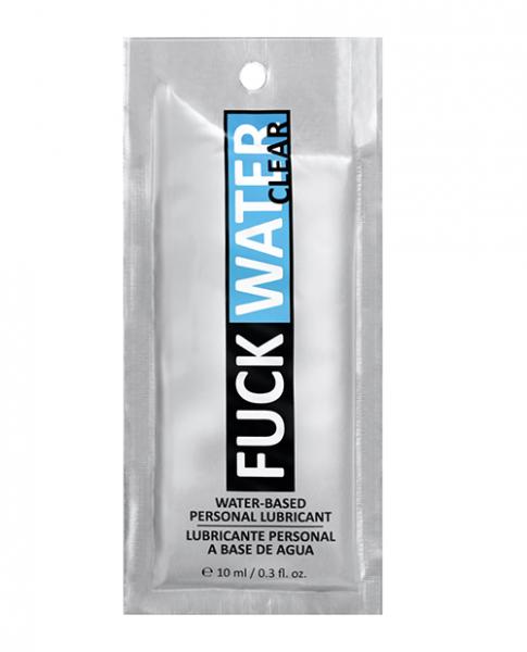 Fuck Water Clear H2o Foil - .3 Oz | SexToy.com