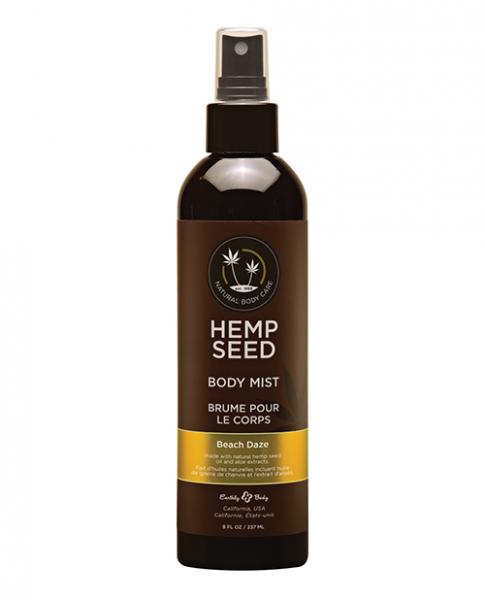 Earthly Body Hemp Seed Moisturizing Body Mist - 8 Oz Beach Daze | SexToy.com