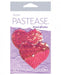 Pastease Color Changing Flip Sequins Heart Pink O/S | SexToy.com