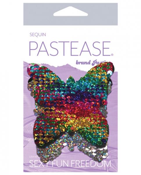 Pastease Color Changing Flip Sequins Butterfly Rainbow O/S