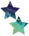 Pastease Black Opal Liquid Star Pasties O/S | SexToy.com