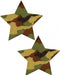 Pastease Camo Star Pasties O/S | SexToy.com