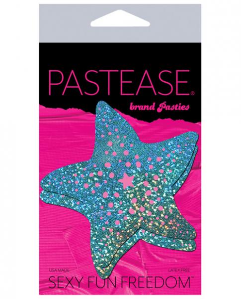 Pastease Twinkling Aqua & Pink Starfish