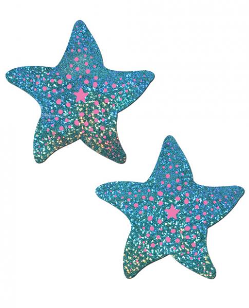 Pastease Twinkling Aqua & Pink Starfish
