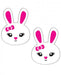 Pastease Bunny White Pasties | SexToy.com