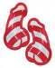 Pastease Candy Cane Dicks Red & White Pasties O/S | SexToy.com