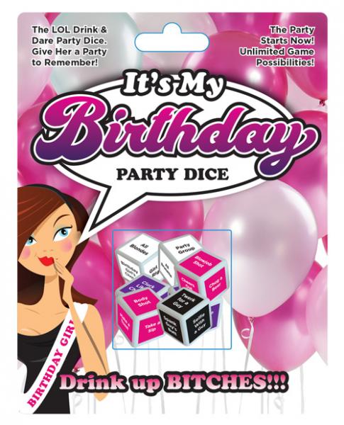 It's My Birthday Party Dice Game | SexToy.com