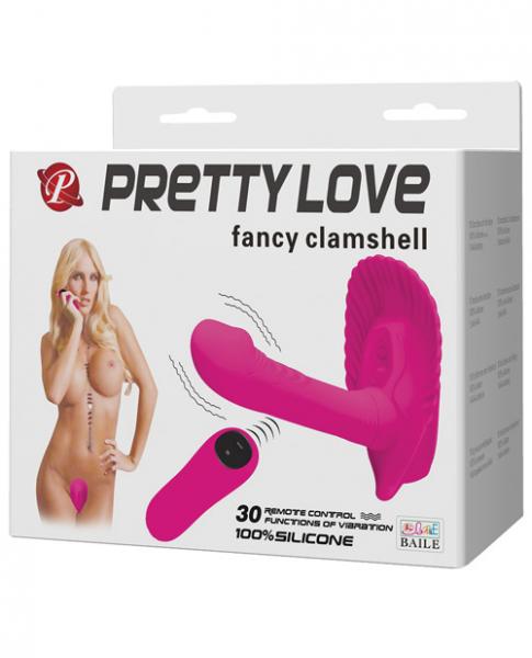 Pretty Love Fancy Clamshell Pink G-Spot Vibrator | SexToy.com